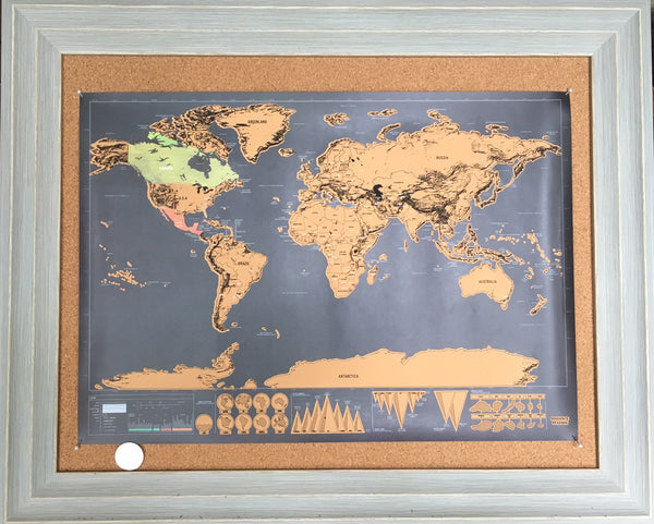 World Map Co World Scratch Off Map