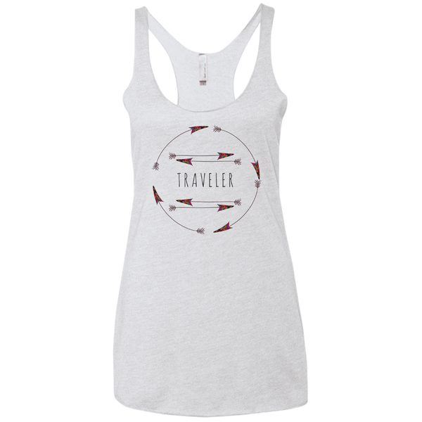 Traveler - Ladies' Triblend Racerback Tank