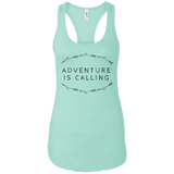World Map Co Adventure Is Calling Ladies Tank