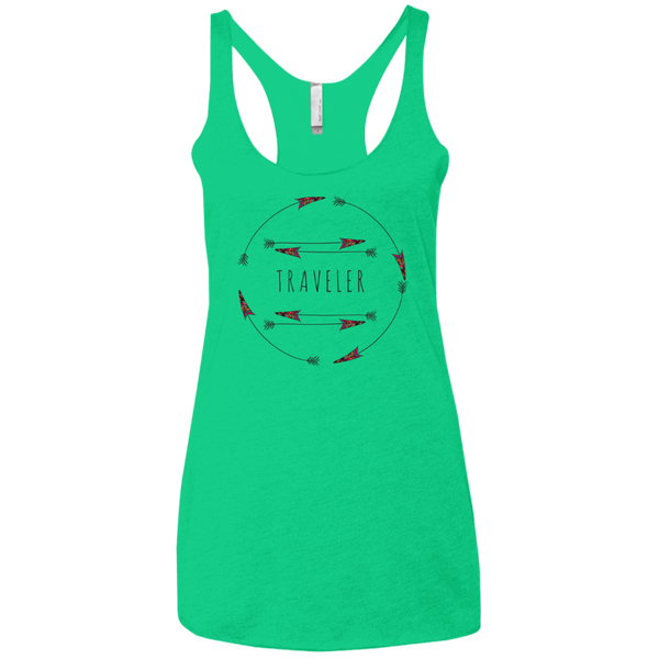 Traveler - Ladies' Triblend Racerback Tank