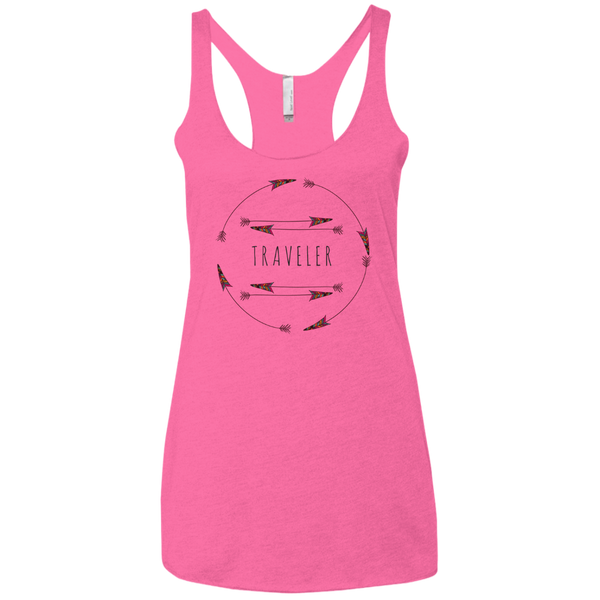 Traveler - Ladies' Triblend Racerback Tank