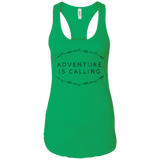 World Map Co Adventure Is Calling Ladies Tank