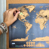 World Map Co World Scratch Off Map