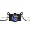 World Map Camera Charm Necklace