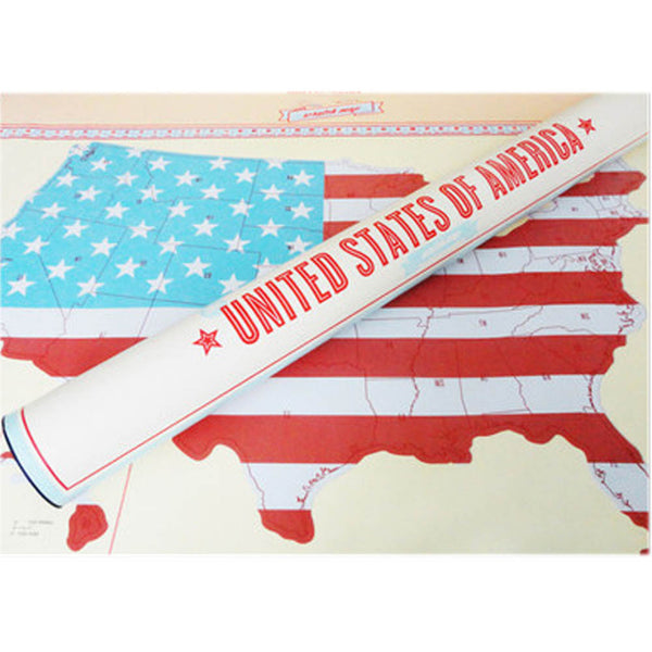 World Map Co United States Scratch Off Map