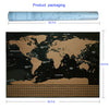 World Map Co World Scratch Off Map With Flags