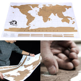 World Map Co Copper Scratch Off World Map