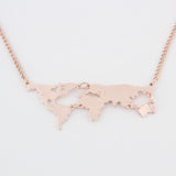 World Map Co World Map Charm Necklace