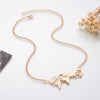 World Map Co World Map Charm Necklace